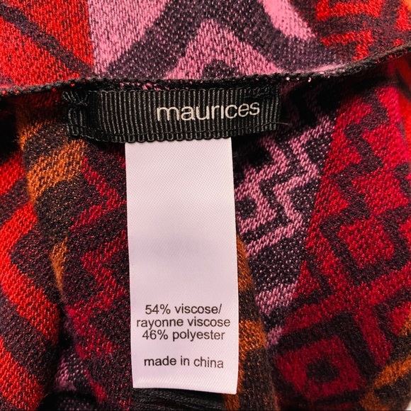 Maurices Aztec pattern scarf - Picture 6 of 8